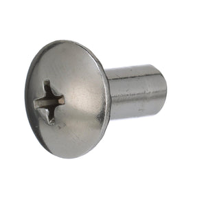 Seachoice 18-8 Stainless Steel Phillips Barrel Nuts w/ Truss Head, 8-32 X 3/8 In., Pack of 25