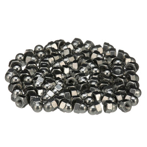 Seachoice 18-8 Stainless Steel Acorn Cap Nuts, 10-24 Size, Pack of 100