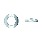 Seachoice 01779 Chrome Plated SS Flat Washer, 1/4"