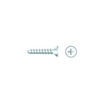 Seachoice 01759 Chrome Plated SS Phillips Tapping Screw - Flat Head, #10 x 1-1/2"