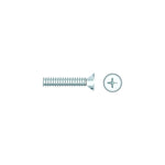 Seachoice 01790 Chrome Plated SS Phillips Machine Screw - Flat Head, 1/4-20 x 1-1/2"