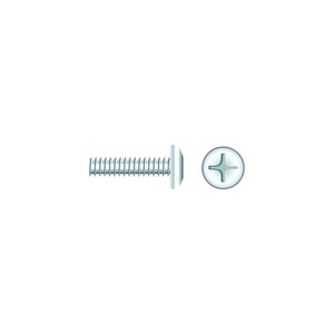 Seachoice 01814 Chrome Plated SS Phillips Machine Screws - Pan Head, 1/4-20 x 2"