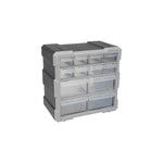 Seachoice 01977 12-Drawer Clear Plastic Cabinet
