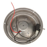 Seachoice LED Surface-Mount Dome Light, Bright White, Stainless Steel Flange, 4 in. Diameter