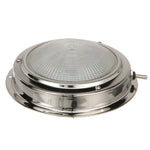 Seachoice LED Surface-Mount Dome Light, Bright White, Stainless Steel Flange, 5 in. Diameter