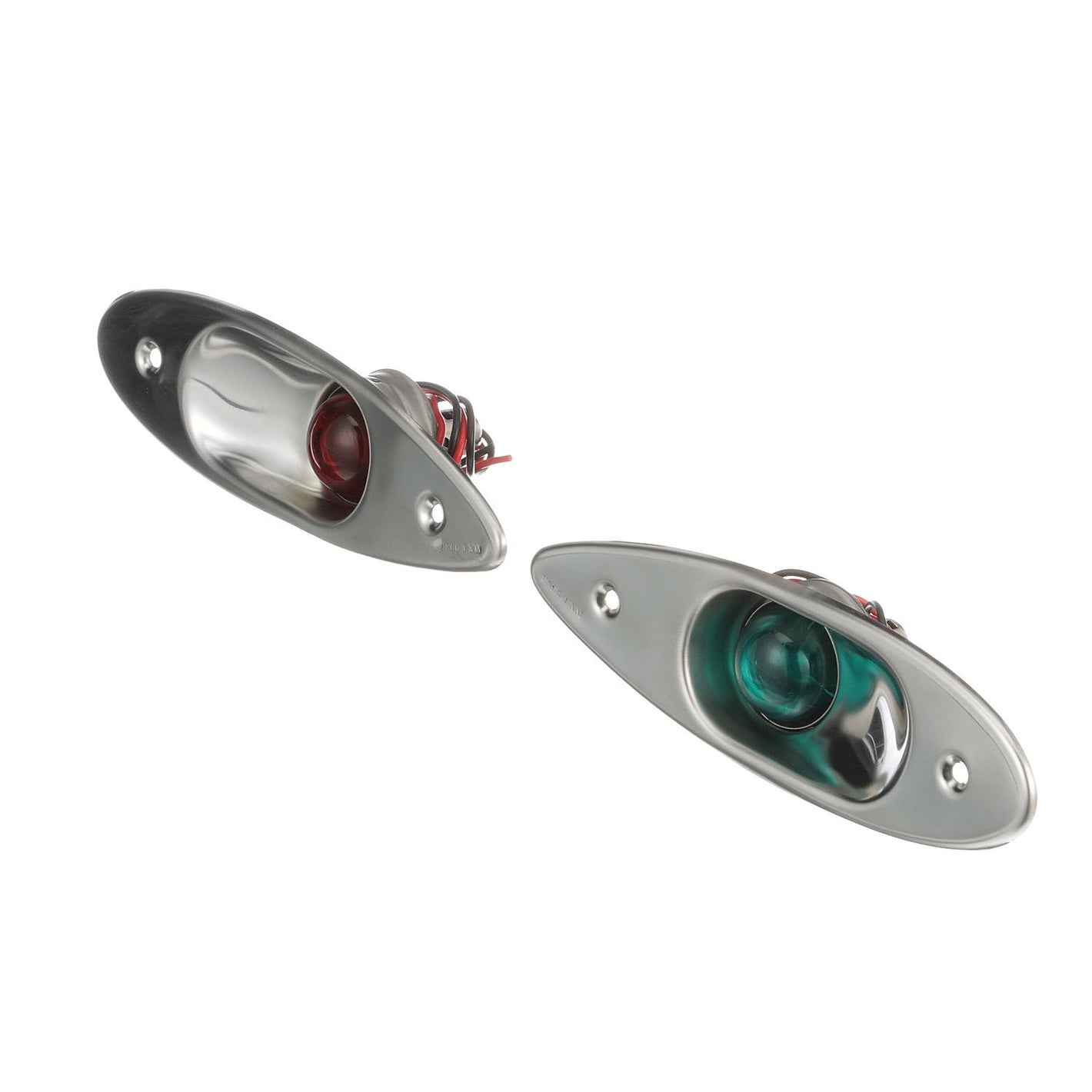 Seachoice Corrosion-Resistant Stainless Steel Side Light, Boat Navigation, Flush Mount