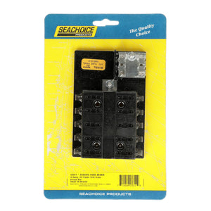 Seachoice Fuse Block ATO/ATC, 6 Gang Ground Bar 12V