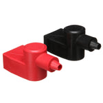 Seachoice Marine Type Battery Terminal Covers (Set Includes 1 Red and 1 Black) Fits Terminals With Wing Nut