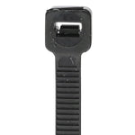 Seachoice Cable Ties, 8 in. Long, 50 Lbs. Max Load, UV Black, Pack of 1,000