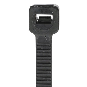 Seachoice Cable Ties, 8 in. Long, 50 Lbs. Max Load, UV Black, Pack of 1,000