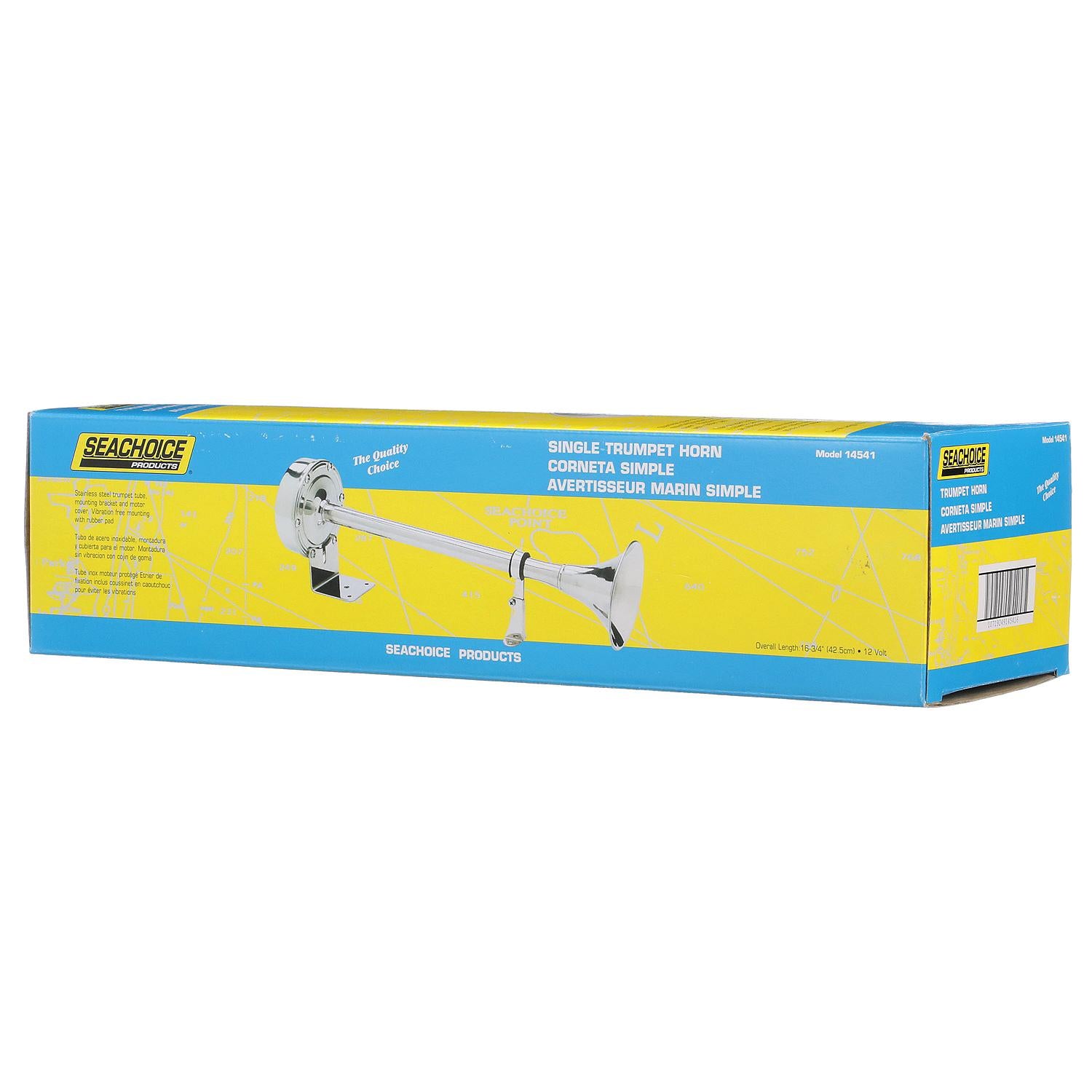 Seachoie 14541 12V Trumpet Horn