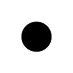 Seachoice Instrument Panel Hole Cover, Black,  2-1/16 In.