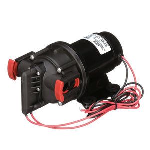 Seachoice Wash Down System Pump, 2.9 GPM Max @ 41 PSI, 12V DC, Includes Spray Nozzle and Inlet Strainer