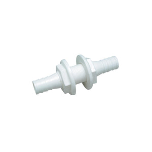 Seachoice Double-Ended 3/4" x 3/4" Thru Hull Connector For Hose