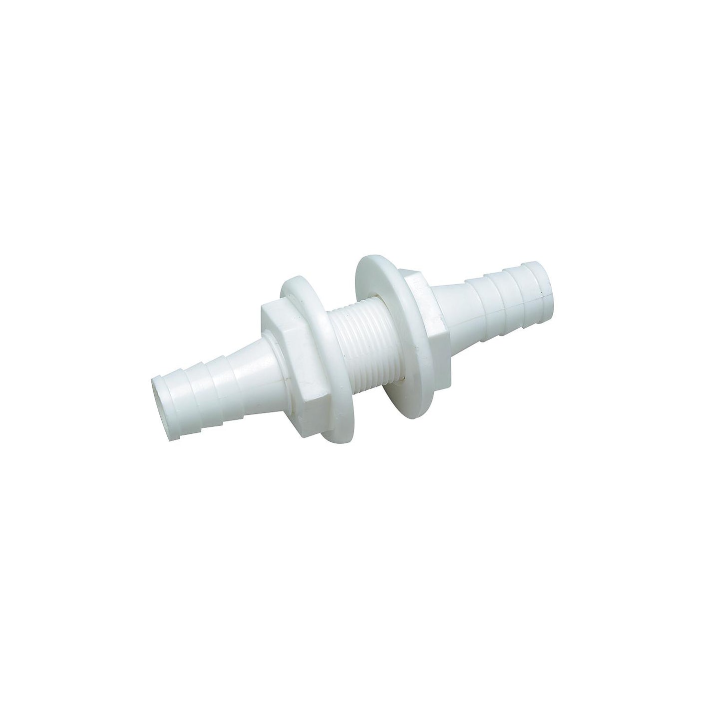 Seachoice Double-Ended 3/4" x 3/4" Thru Hull Connector For Hose