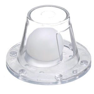 Seachoice Self-Bailing 2-7/8 In. Scupper Valve Kit, Clear