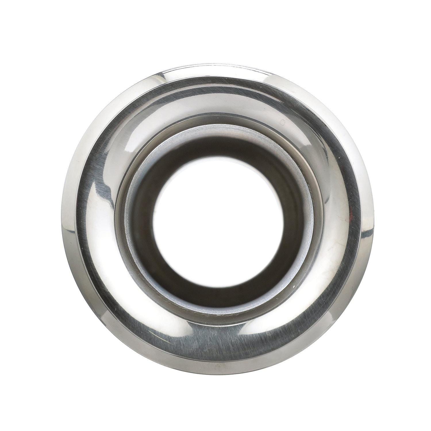 Seachoice Mega-Flow Dripless Thru Hull Fitting, 316 Stainless Steel, Fits 1 in. Hose, 1-1/2 in. Max. Hull