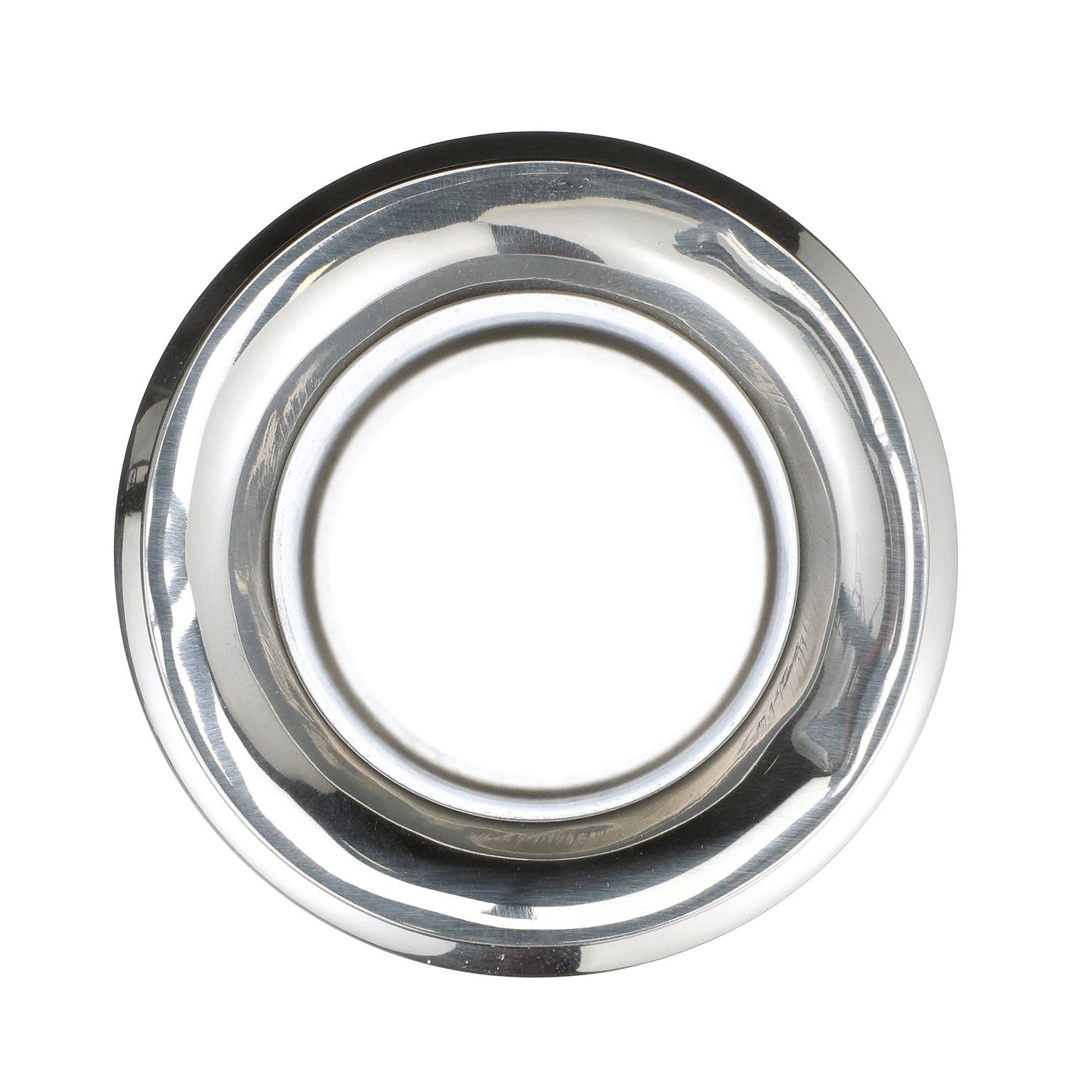 Seachoice Mega-Flow Dripless Thru Hull Fitting, 316 Stainless Steel, Fits 1-1/2 In. Hose, 1-1/2 In. Max. Hull