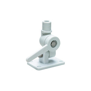 Seachoice 19500 Nylon Antenna Ratchet Mount, White, Bulk Pack