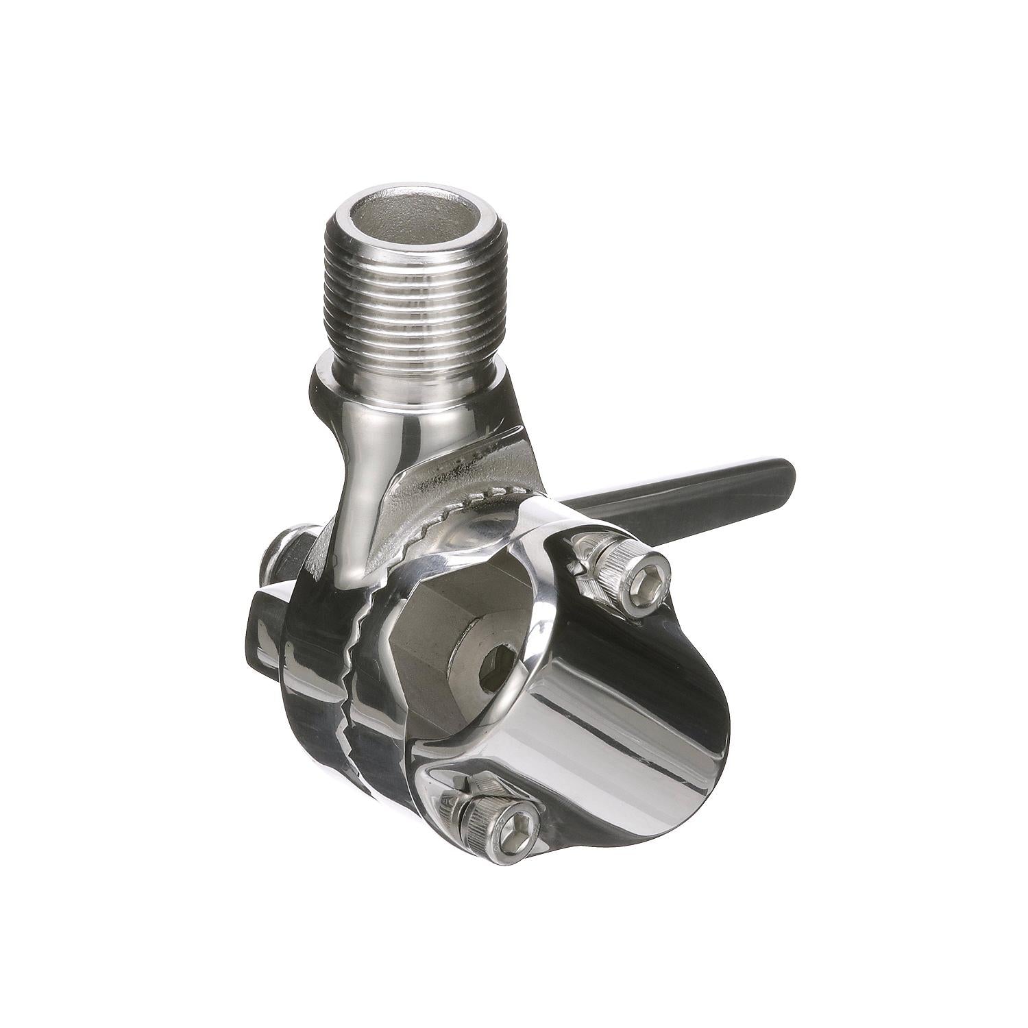 Seachoice Antenna Rail Ratchet Mount With Heavy-Duty Handle, 316 Stainless Steel