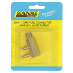 Seachoice Deluxe Fuel Connector for OMC (Evinrude/Johnson), Male, 1/4 in. NPT