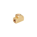 Seachoice Female Brass Tee Fitting 1/4" NPT