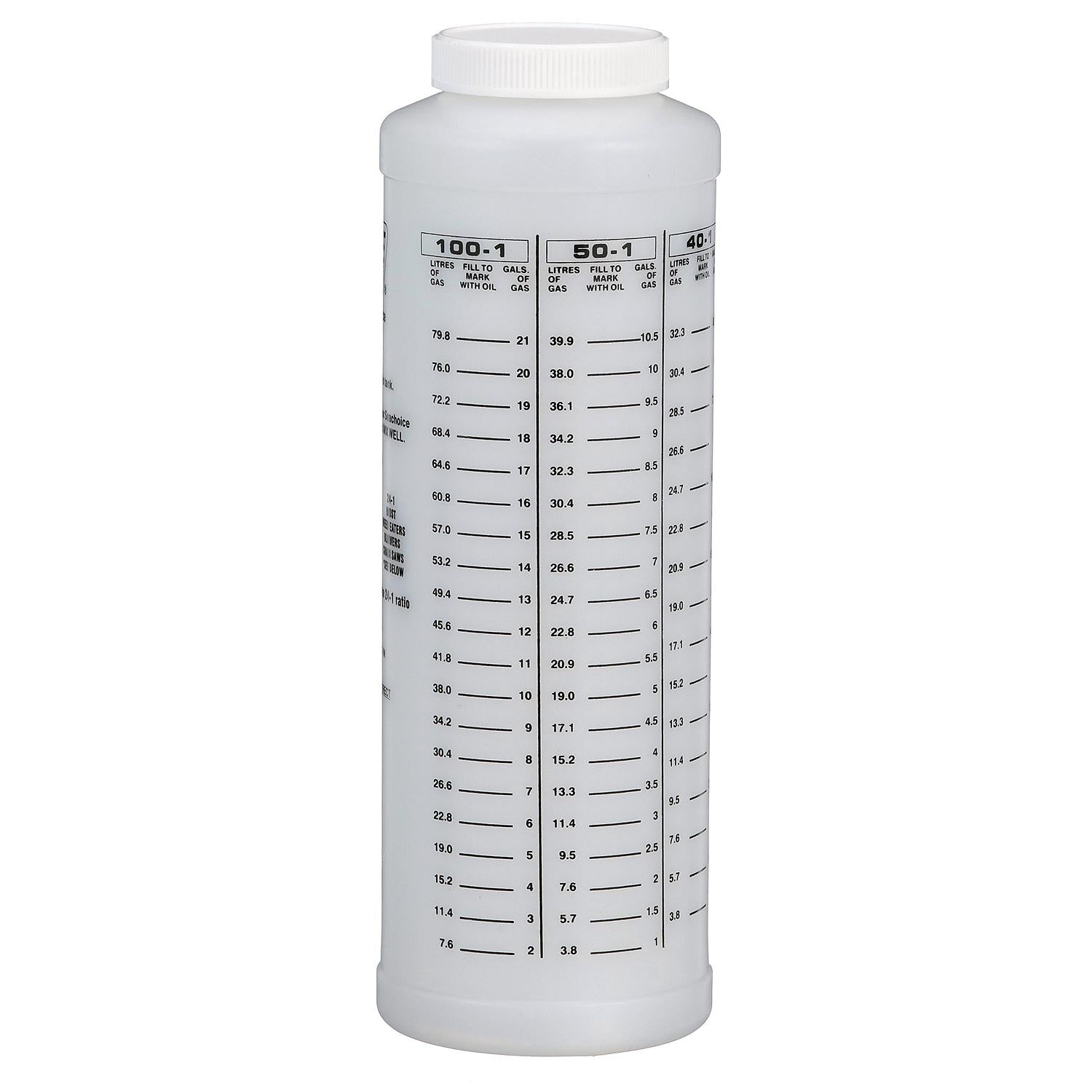 Seachoice 2-Cycle Engine, Oil to Gas Measuring Container, 32 Oz., Wide Mouth Bottle