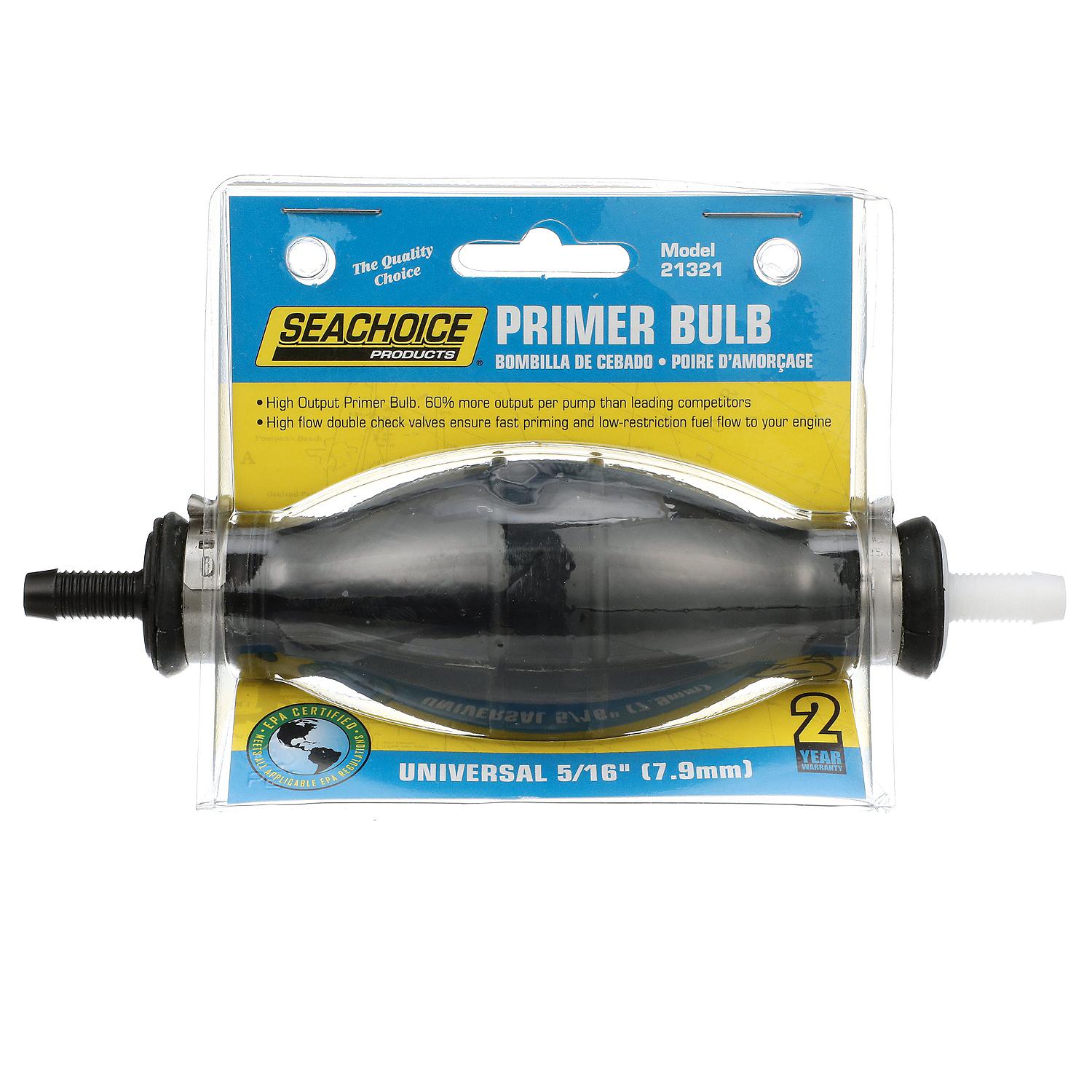 Seachoice Primer Bulb, 5/16 In., Fuel