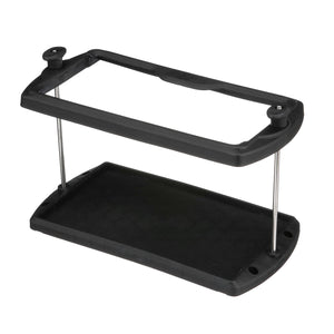 Seachoice USCG-Approved Premium Marine Group 27 Series Hold-Down Battery Tray, Black