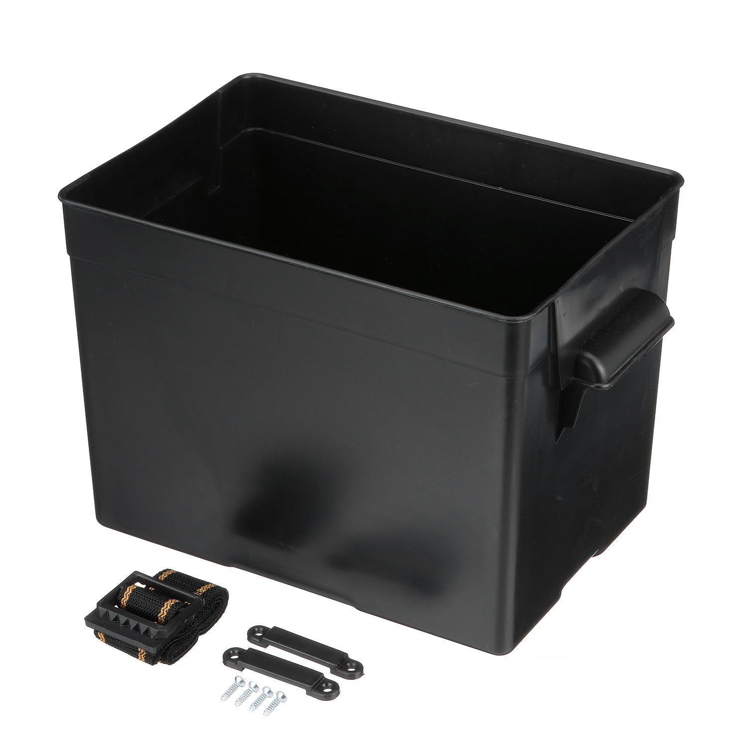 Seachoice USCG-Approved Marine Group 24 Series Standard Battery Box with Strap & Mounting Kit