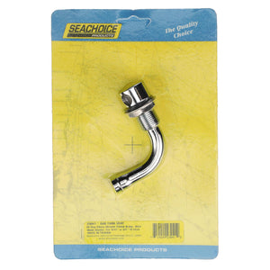Seachoice Thru Hull Fuel Tank Vent, Chrome-Plated Brass, 5/8 in.