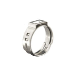 Seachoice 23441 Stainless-Steel Pinch Hose Clamps, 3/8" / 9.5mm OD - Bag of 10