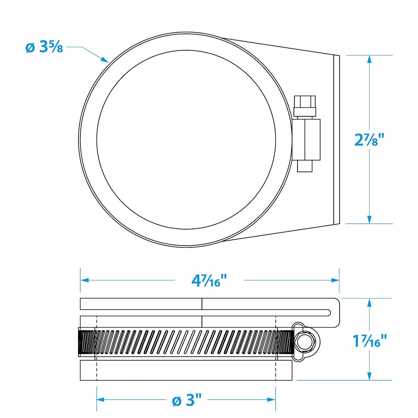 Seachoice Exhaust Guard Covers (2 Per Pack)