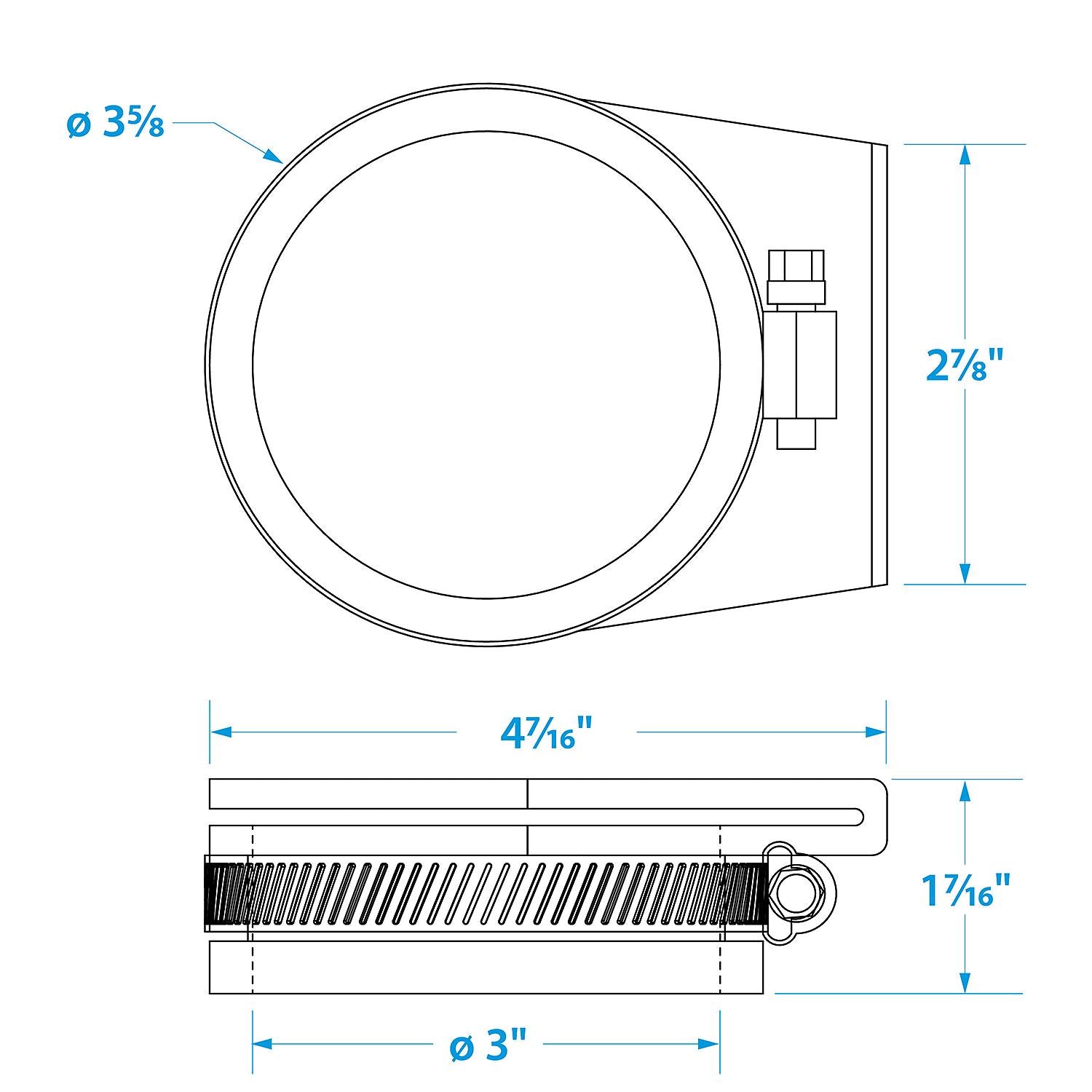Seachoice Exhaust Guard Covers (2 Per Pack)