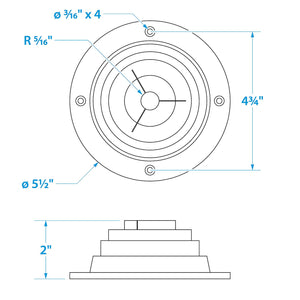 Seachoice Motorwell Boot