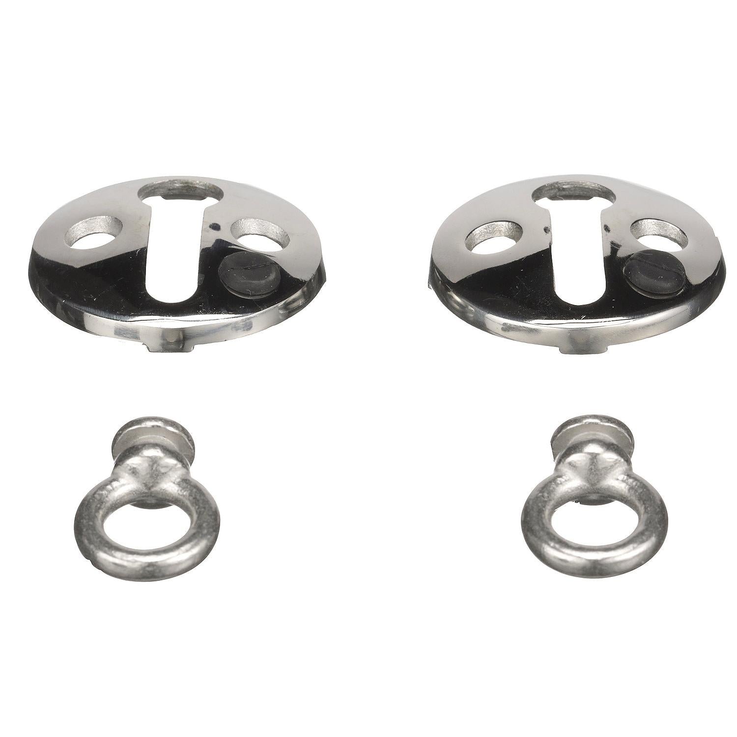 Seachoice 30121 Stainless Steel Fender Locks (2 Per Pack)