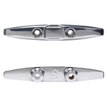 Seachoice 30331 Open Base Cleat, Chrome/Zinc, 6" L x 1" W x 1-1/8" H