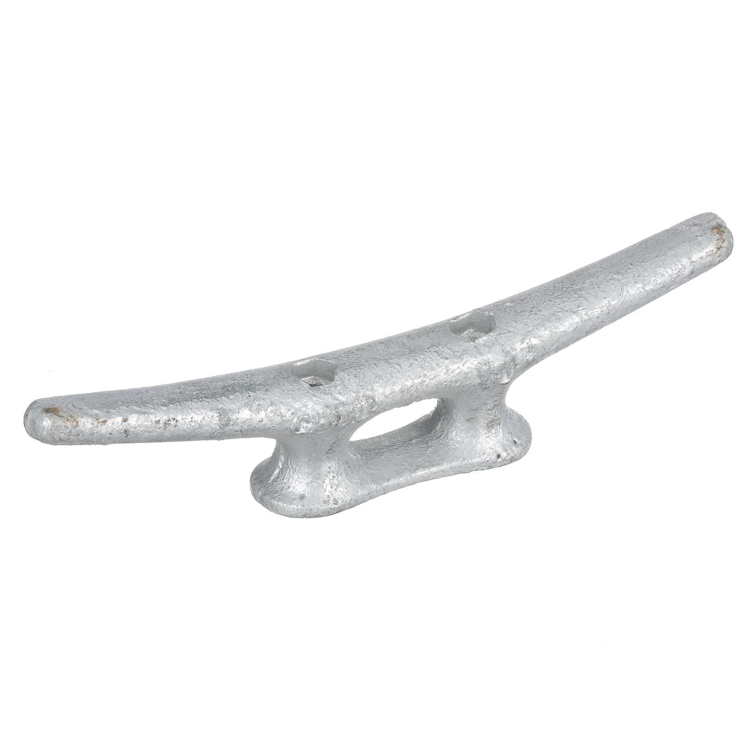 Seachoice 30620 Open Based Galvanized Dock Cleat, 10"