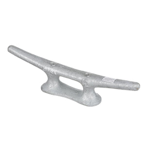 Seachoice 30630 Open Based Galvanized Dock Cleat, 12"