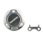 Seachoice Stainless Steel Deck Fill With Cap (Chain Tether) For 1-1/2" Hose