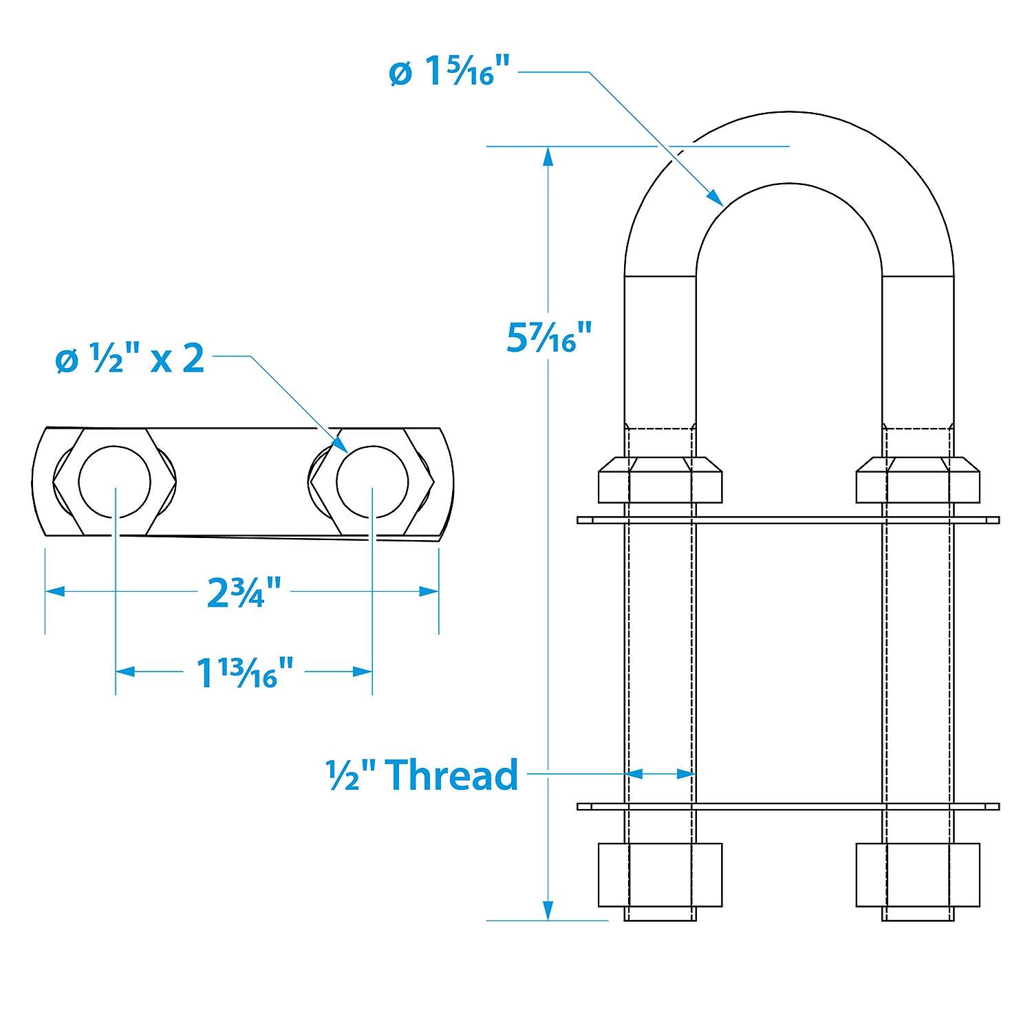 Seachoice Stainless Steel Bow Eye