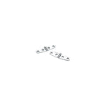 Seachoice Chrome Plated Brass Strap Hinges (1 Pair Per Pack)