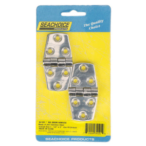 Seachoice Stainless Steel Door Hinges (1 Pair Per Pack)