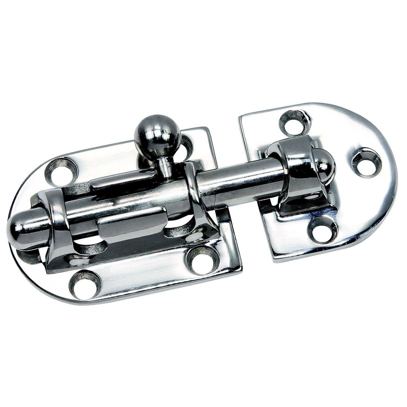 Seachoice 35704 Barrel Bolt, 316 Stainless Steel, 3.5" x 1.5"