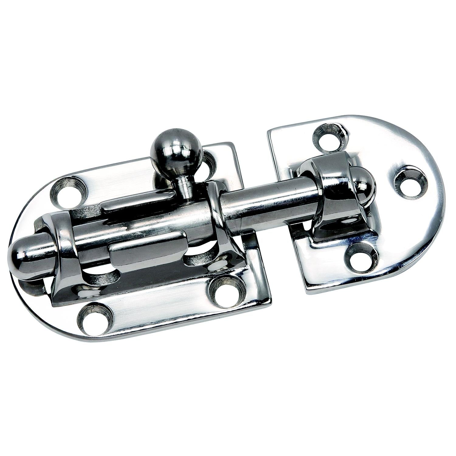 Seachoice 35704 Barrel Bolt, 316 Stainless Steel, 3.5" x 1.5"