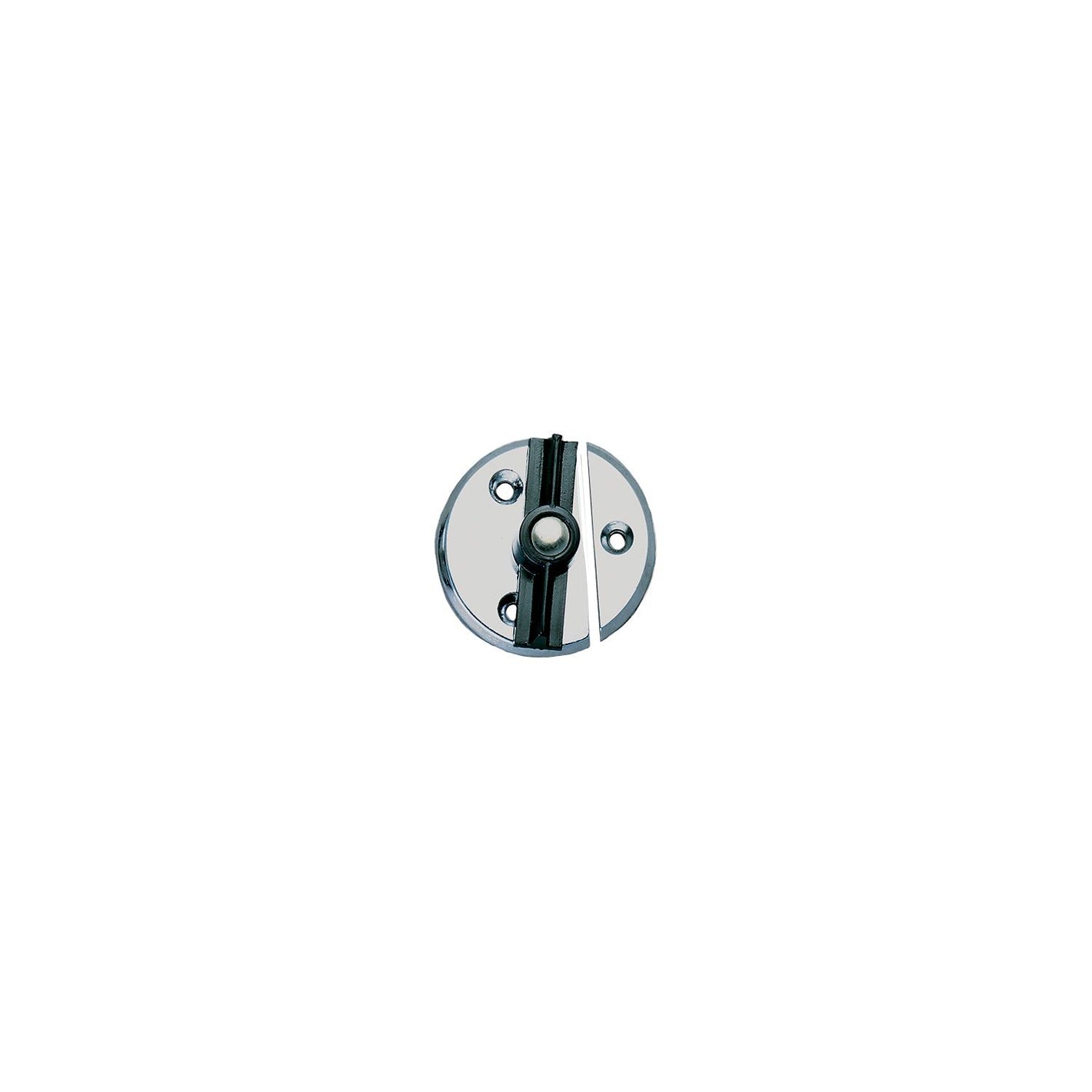 Seachoice Chrome Plated Zinc Door Button With Spring