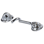 Seachoice 36121 Chrome Plated Brass Cabin Door Hook, 2"