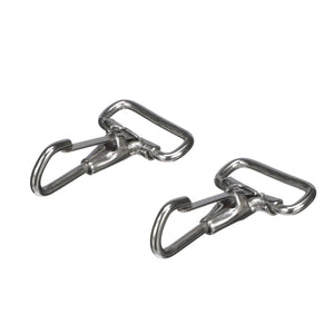Seachoice Chrome Plated Brass Spring Snaps (1 Pair Per Pack)