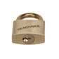 1-1/2in Solid Brass Body Padlock - Single Lock