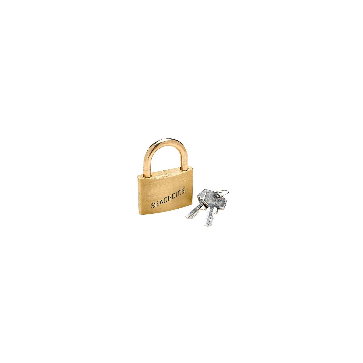 1-1/4in Keyed-Alike Solid Brass Padlocks (3 Per Card)